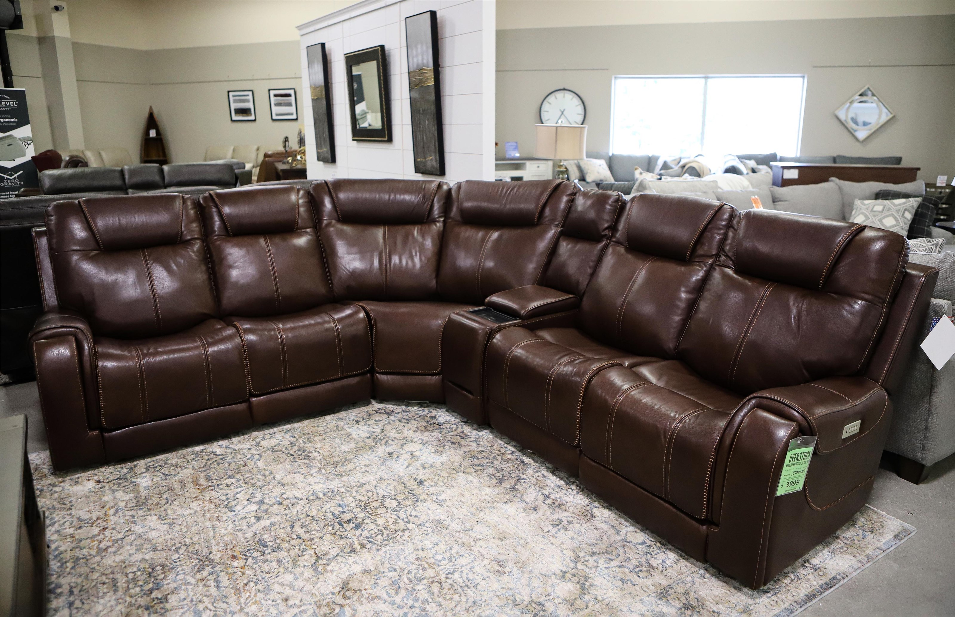 8 piece reclining sectional outlet